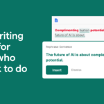 Best AI writing tools ranking: Grammarly logo